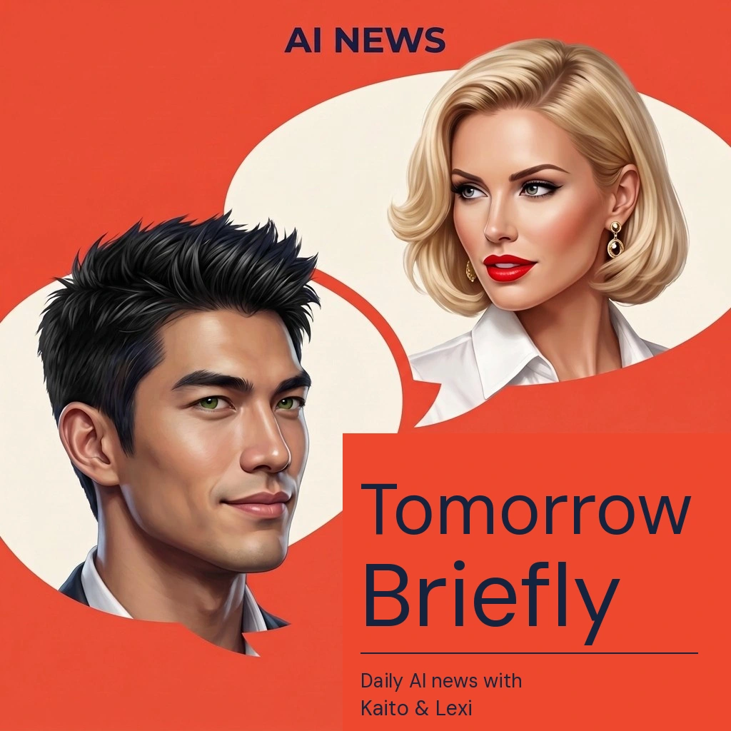 Kaito & Lexi, warm vermilion Morning Edition cover